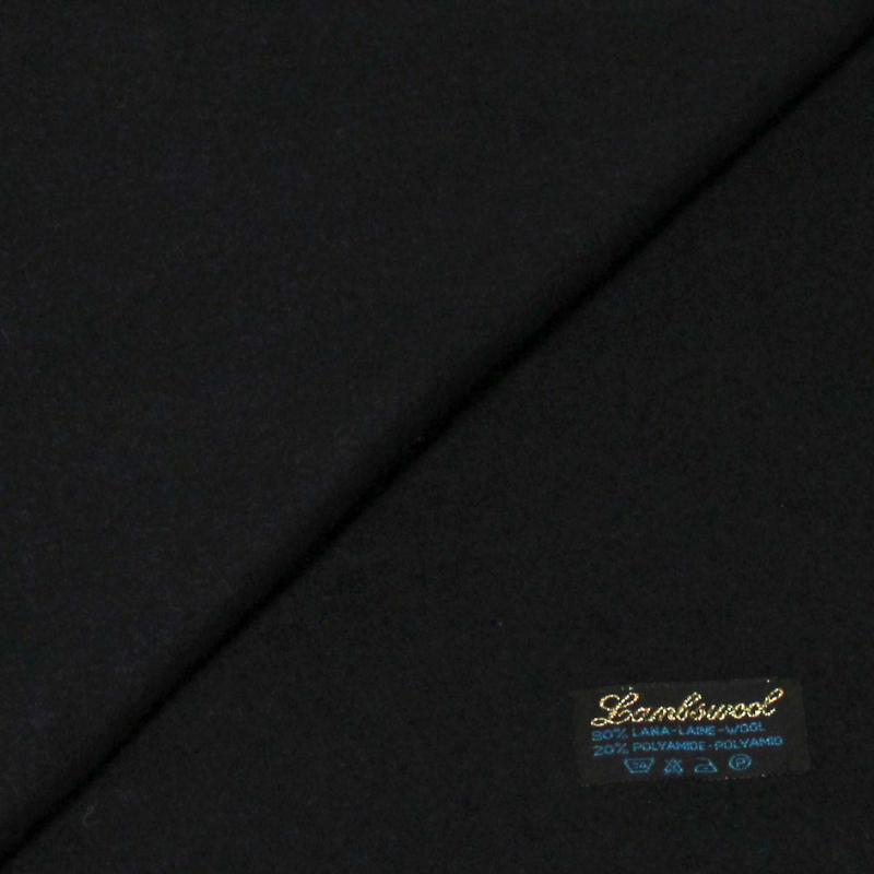 Étole en laine - Bleu nuit