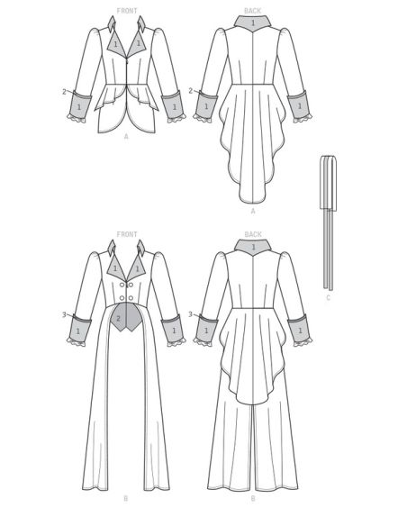 Patron McCall's 7641.A5 - Déguisement