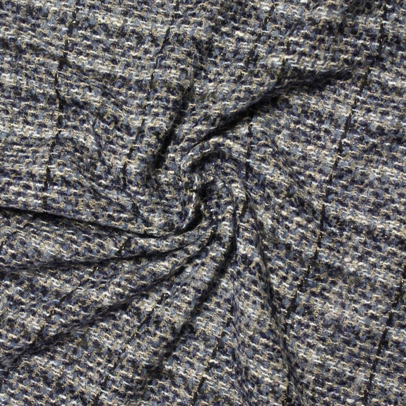 Tweed laine & alpaga - Marine rustique