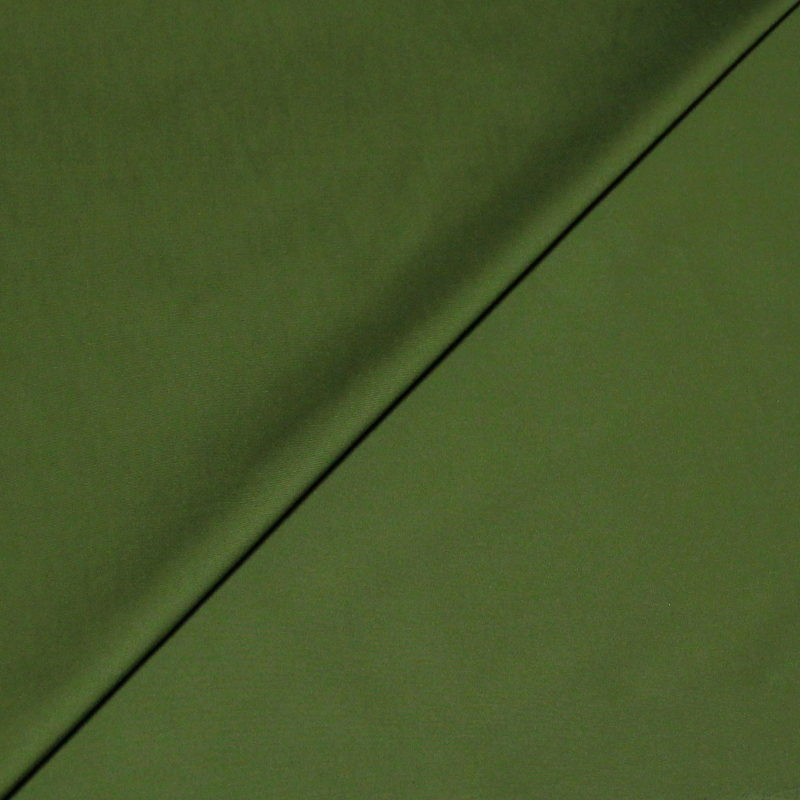 Popeline coton & élasthanne - Vert véronèse
