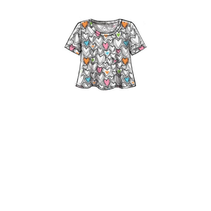 Patron McCall's 7697.B5 - Hauts, robe, short et pantalon