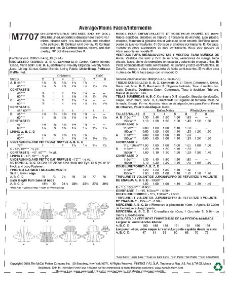Patron McCall's 7707.CDD - Robes