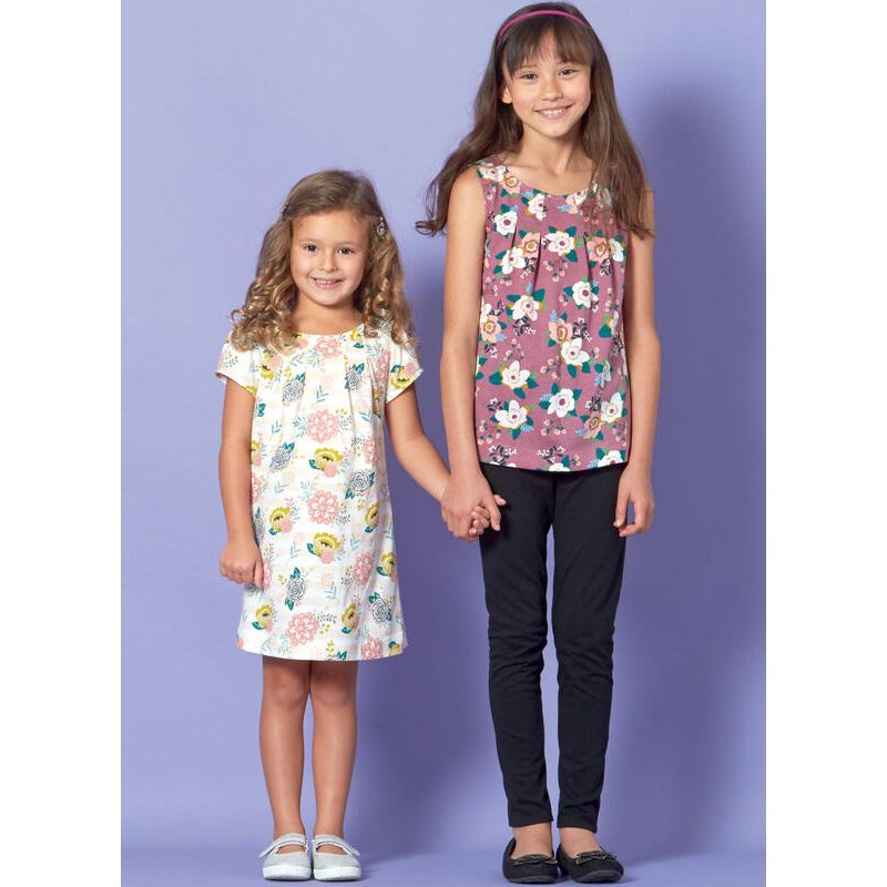 Patron McCall's 7709.CCE - Hauts, robes et collants