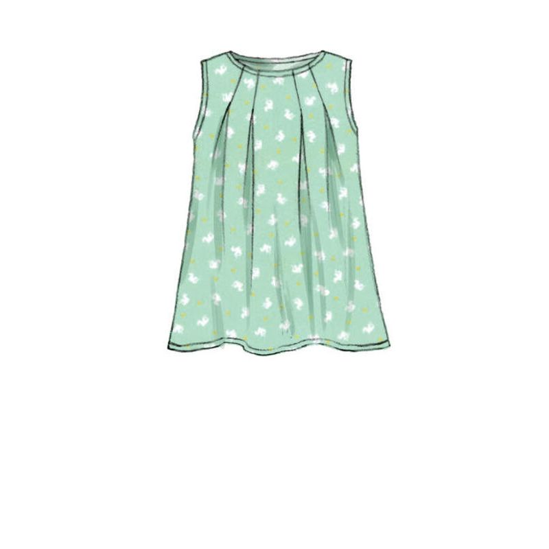 Patron McCall's 7709.CCE - Hauts, robes et collants