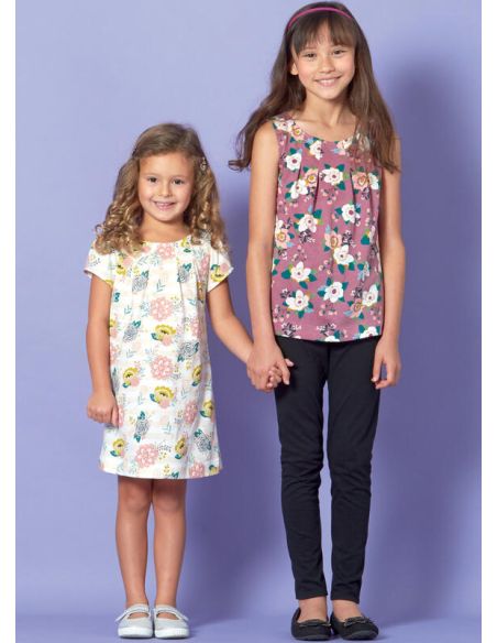 Patron McCall's 7709.CCE - Hauts, robes et collants