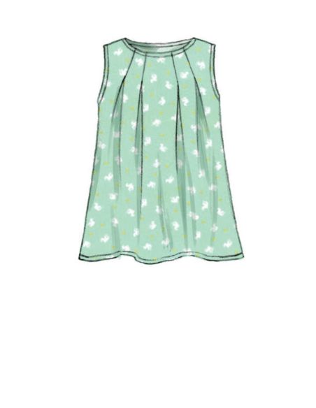 Patron McCall's 7709.CCE - Hauts, robes et collants