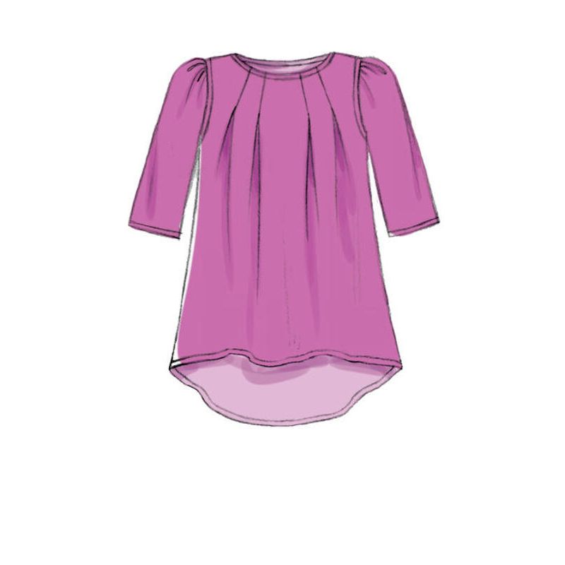Patron McCall's 7709.CCE - Hauts, robes et collants