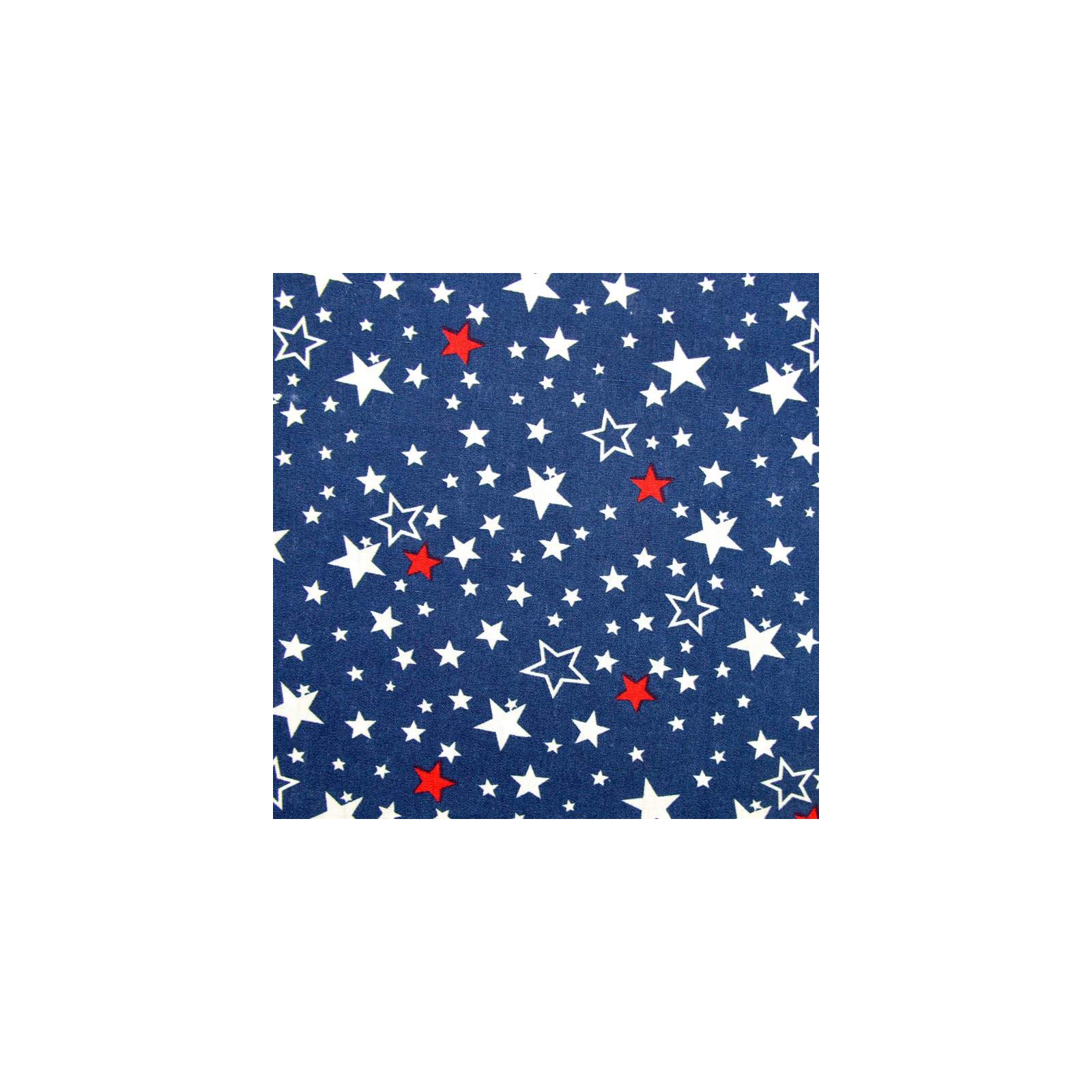 Tissu Coton imprimé étoiles américaine fond marine