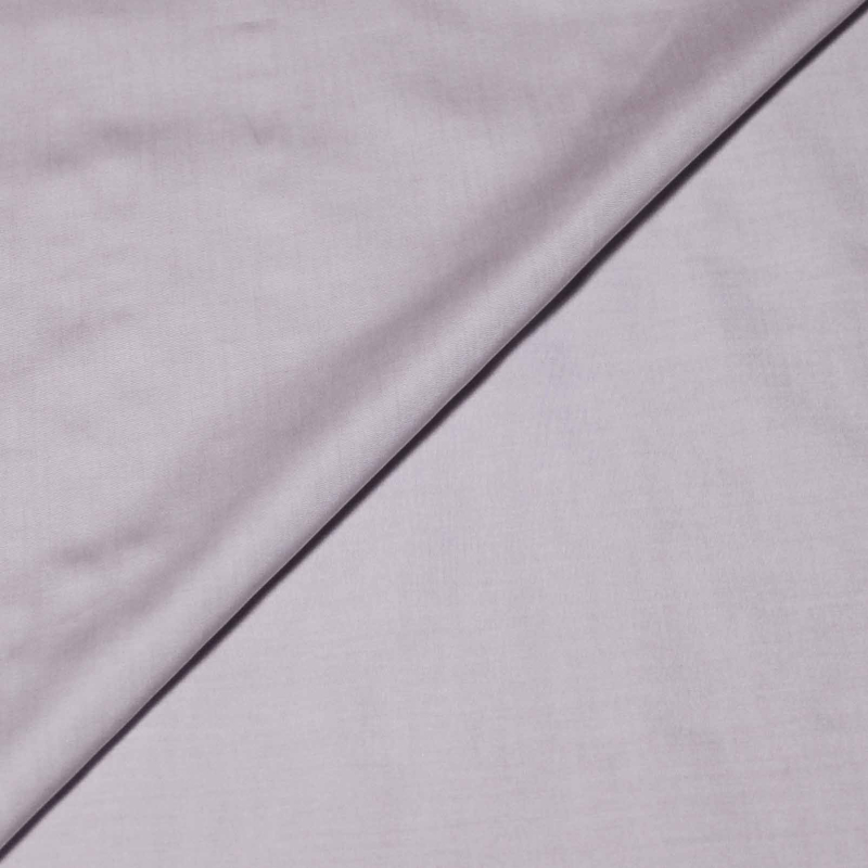 Popeline fil-à-fil coton peigné 100% coton - Lilas