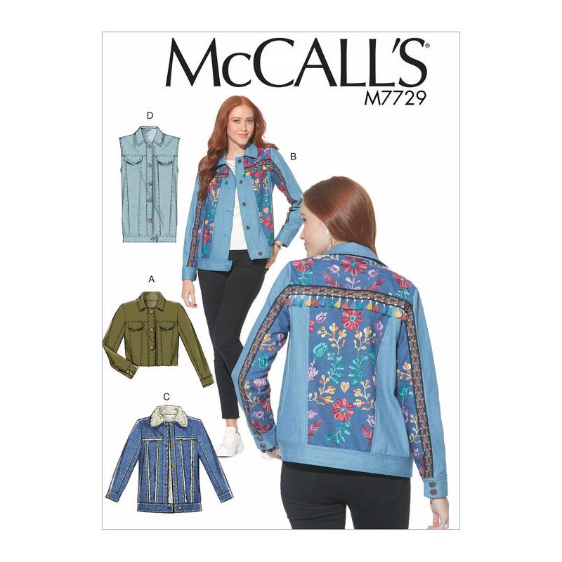 Patron McCall's 7729.A5 - Vestes et gilet