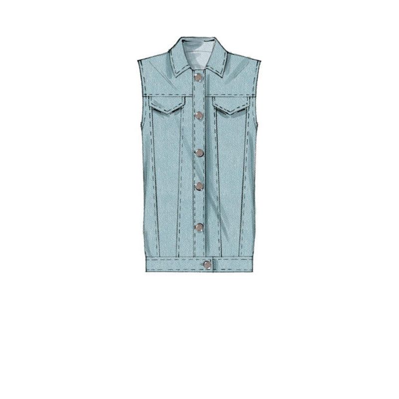 Patron McCall's 7729.A5 - Vestes et gilet