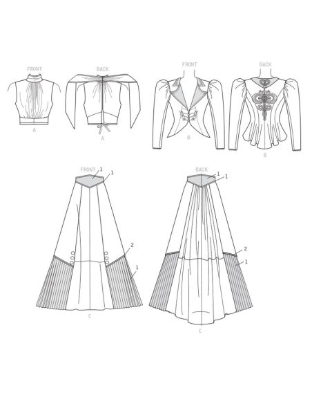 Patron McCall's 7732.AAX - Déguisement