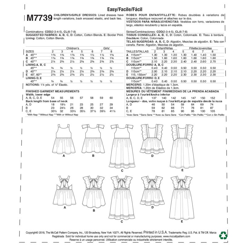 Patron McCall's 7739.CDD - Robes