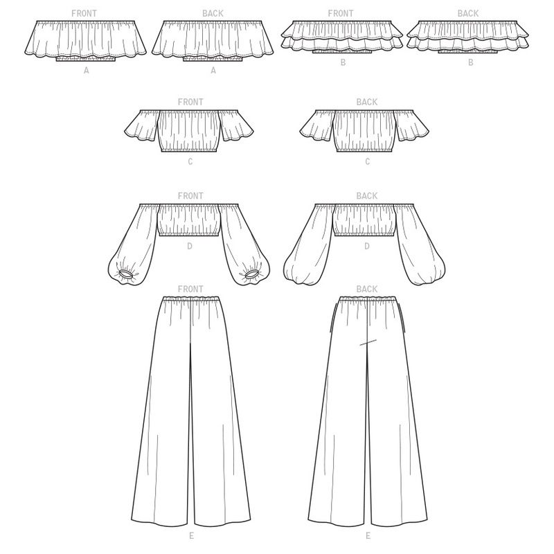 Patron McCall's 7757.Y - Hauts et pantalon