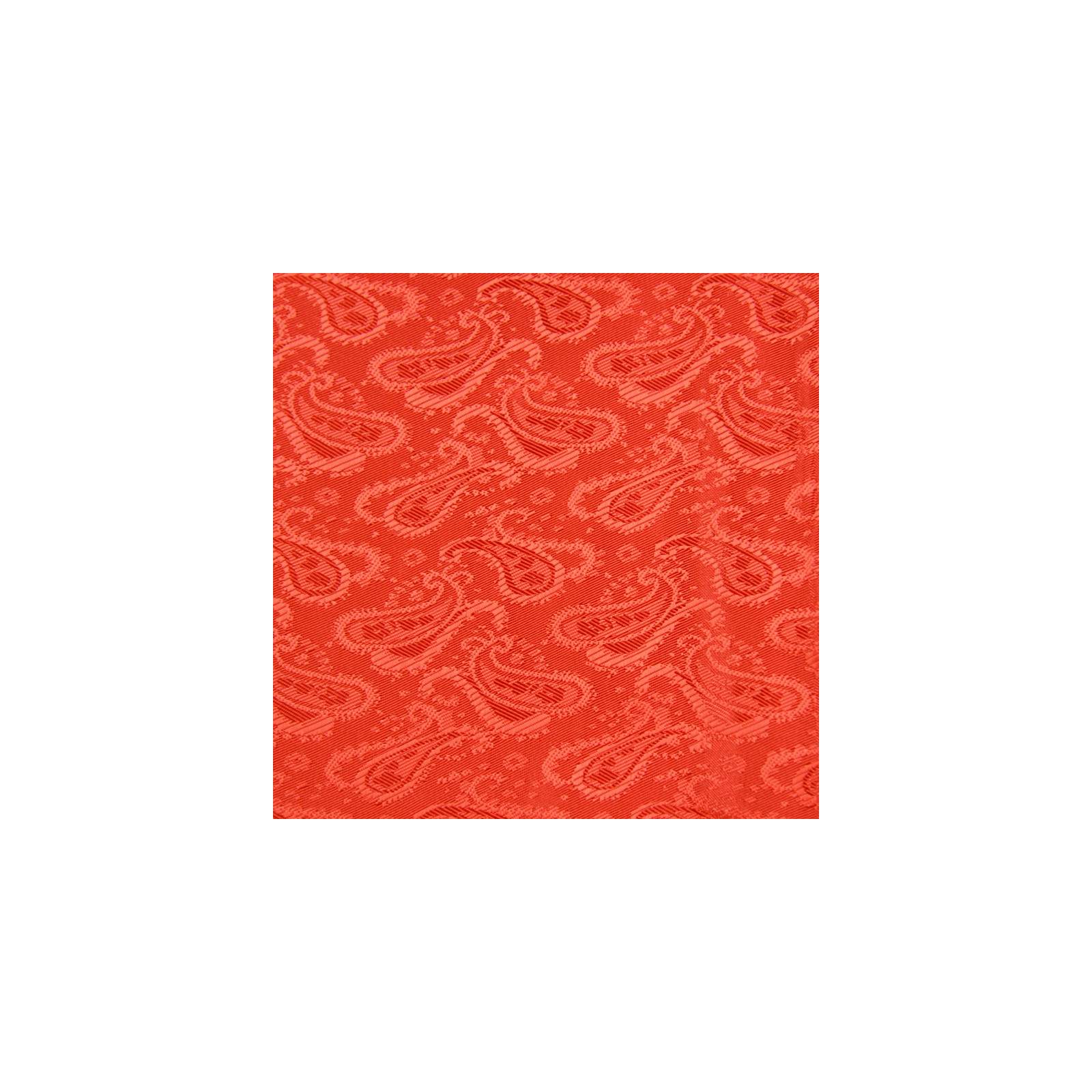 Tissu Doublure Jacquard imprimé cachemire rouge 