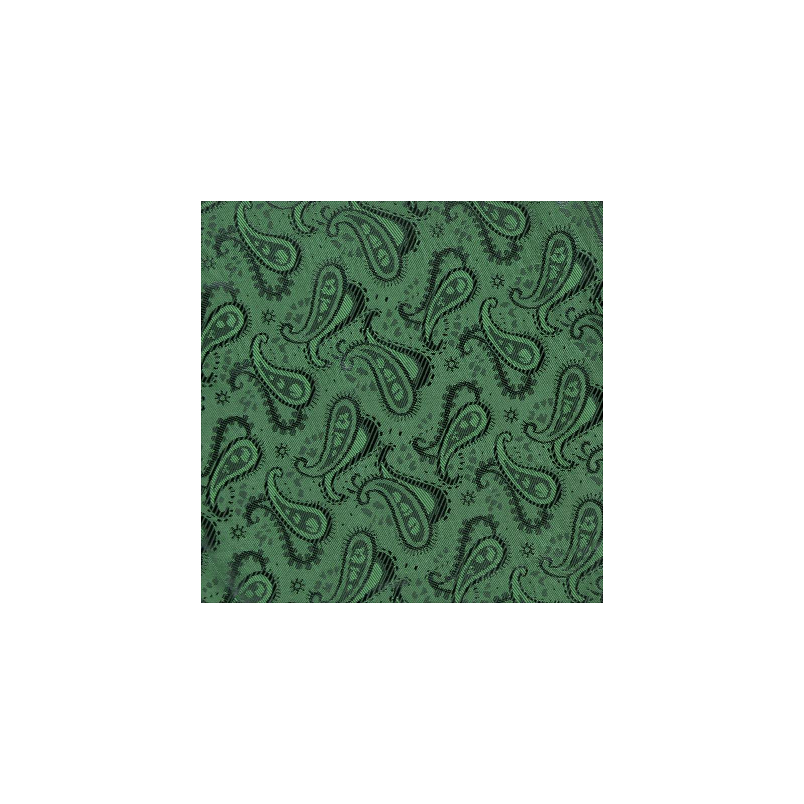 Tissu Doublure Jacquard imprimé cachemire vert