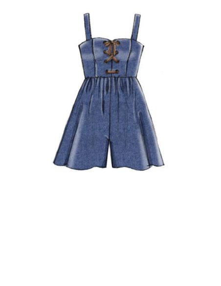 Patron McCall's 7778.A5 - Robes, barboteuse et combinaison