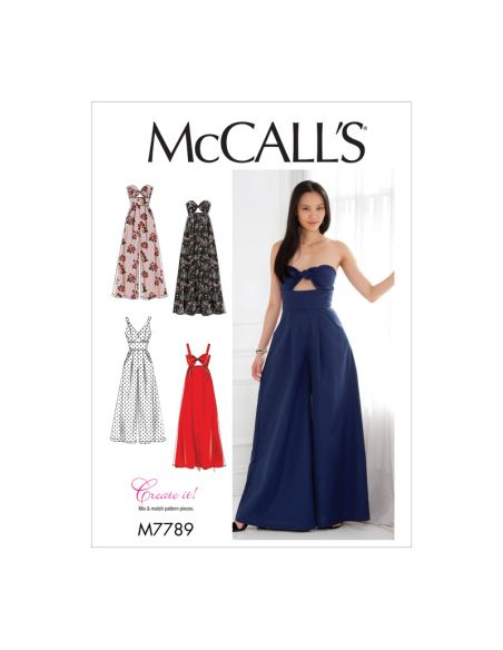 Patron McCall's 7789.A5 - Robes et combinaisons