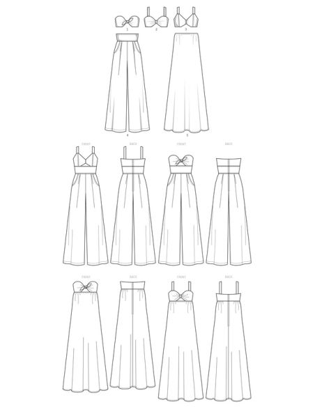 Patron McCall's 7789.A5 - Robes et combinaisons