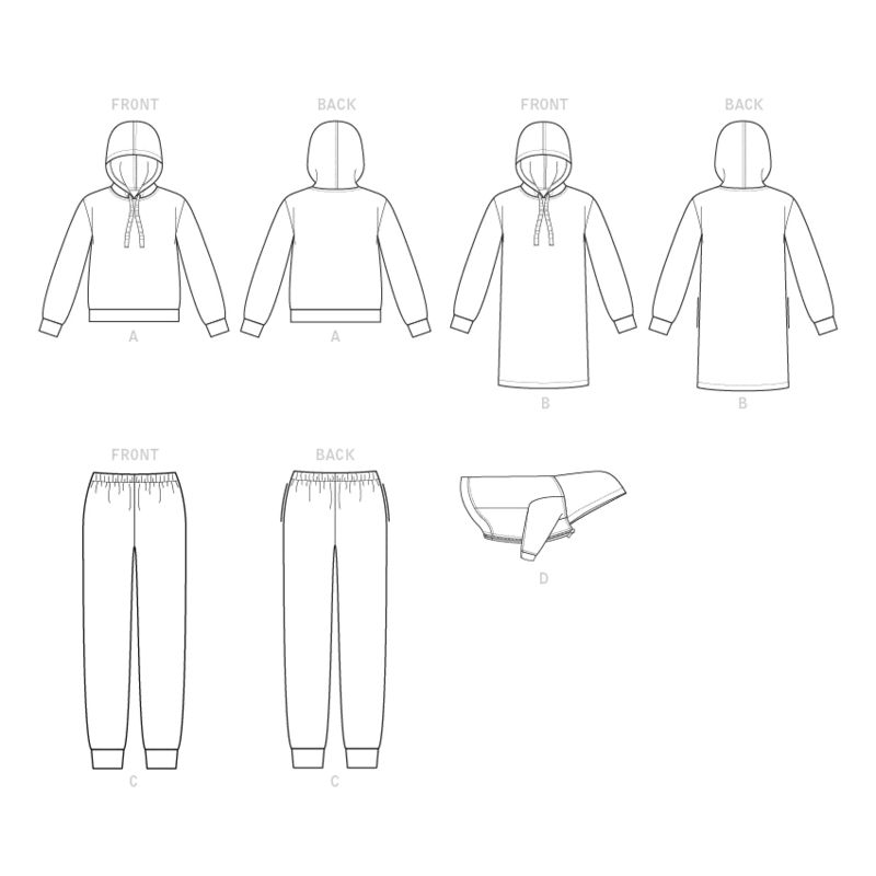 Patron McCall's 7816.Y - Haut, robe et pantalon