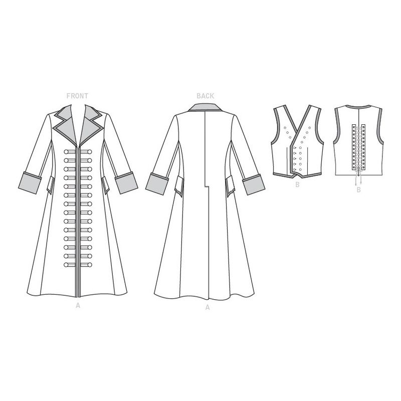 Patron McCall's 7821.MQQ - Déguisement