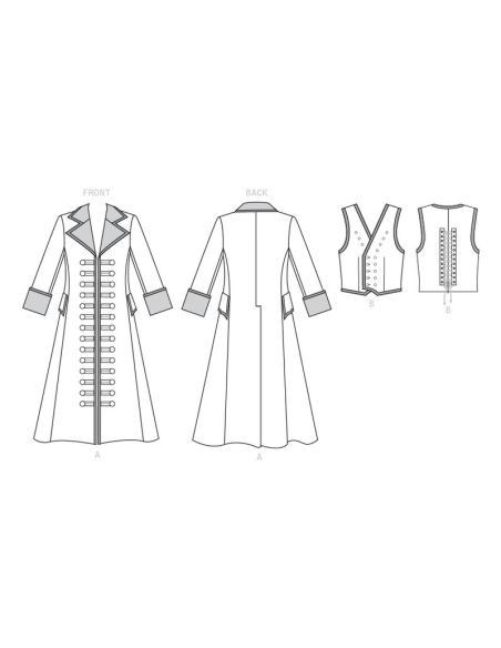 Patron McCall's 7821.MQQ - Déguisement