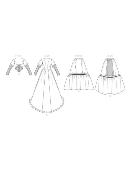 Patron McCall's 7826.A5 - Déguisement