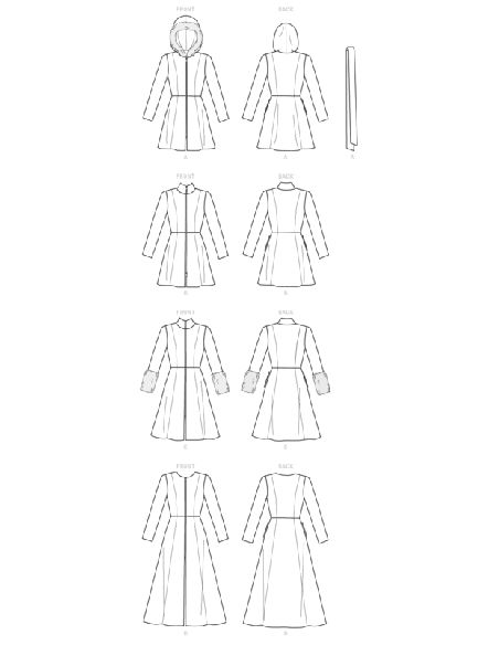 Patron McCall's 7848.B5 - Manteaux