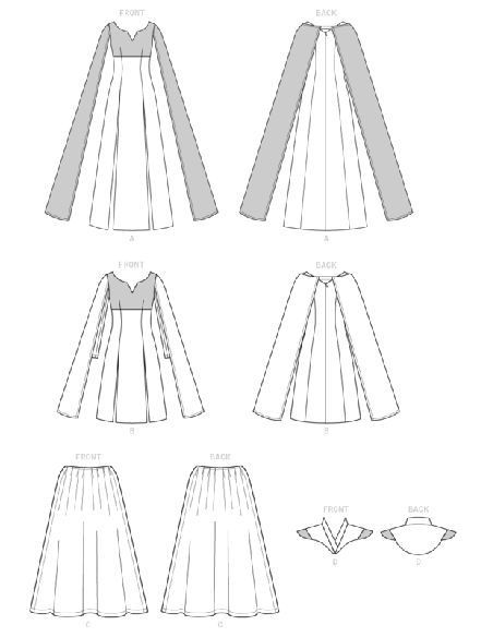 Patron McCall's 7854.A5 - Déguisement