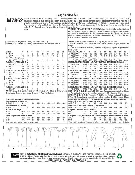 Patron McCall's 7862.A5 - Robe