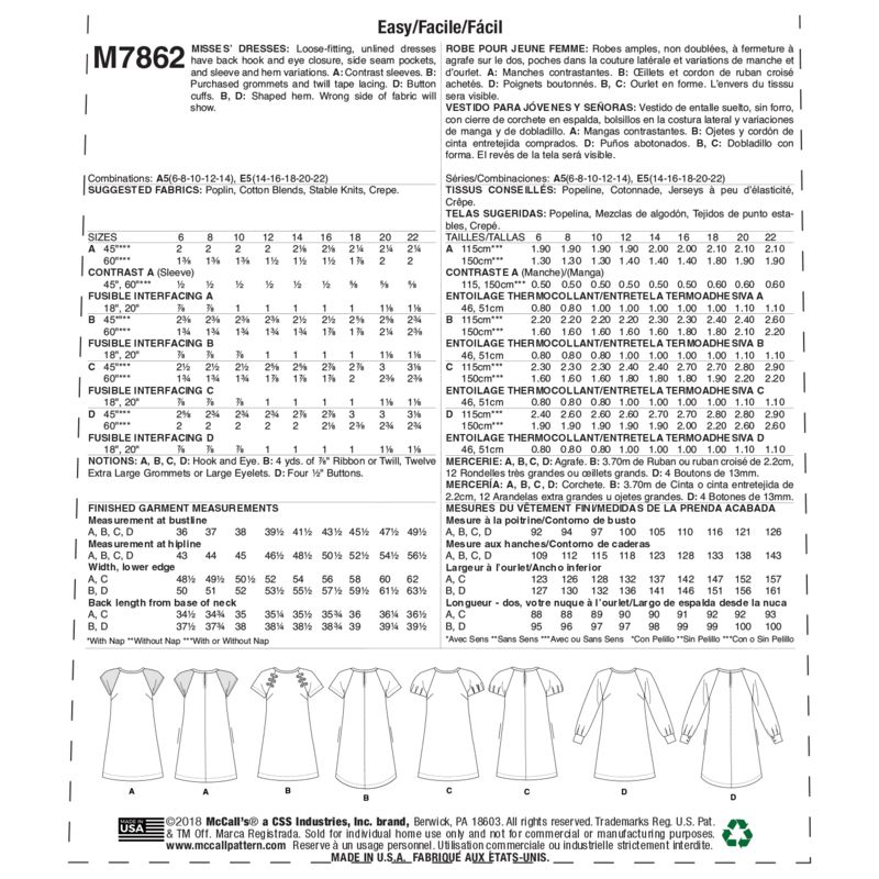 Patron McCall's 7862.A5 - Robe