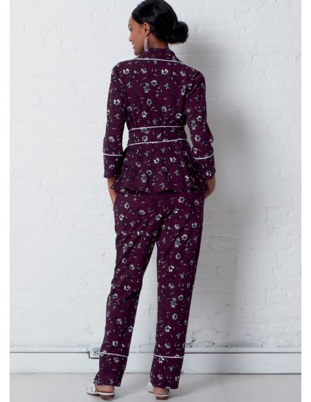 Patron McCall's 7875.Y - Veste, peignoir, pantalon