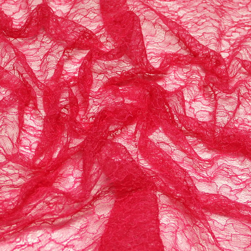 Dentelle de Calais - Fleur fuchsia