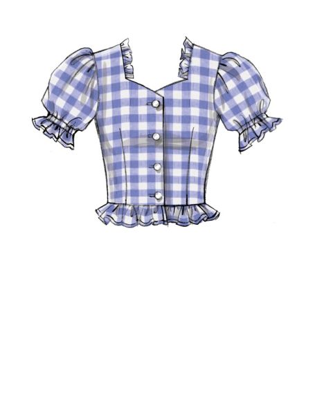 Patron McCall's 7900.A5 - Hauts