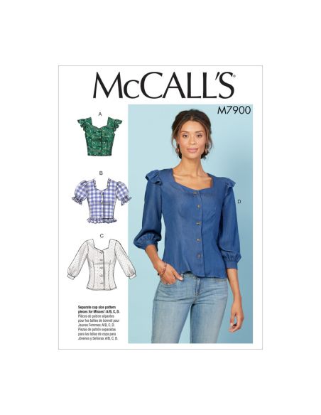 Patron McCall's 7900.A5 - Hauts