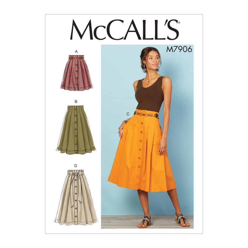 Patron McCall's 7906.A5 - Jupes