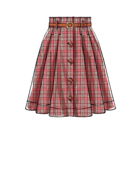 Patron McCall's 7906.A5 - Jupes