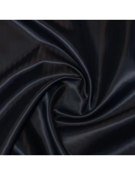 Doublure acétate & viscose changeant  - Effet rayure marine