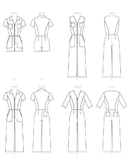 Patron McCall's 7908.A5 - Combinaisons