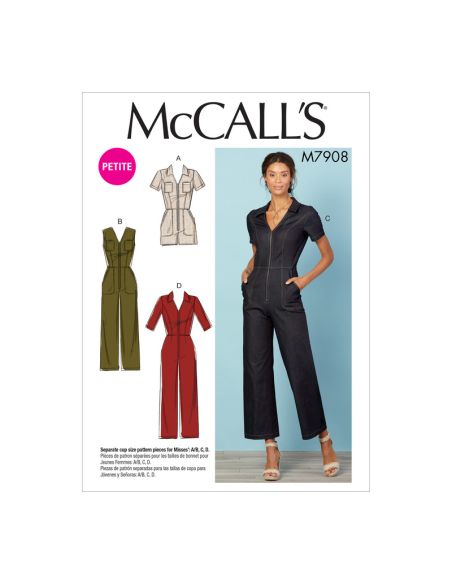 Patron McCall's 7908.A5 - Combinaisons