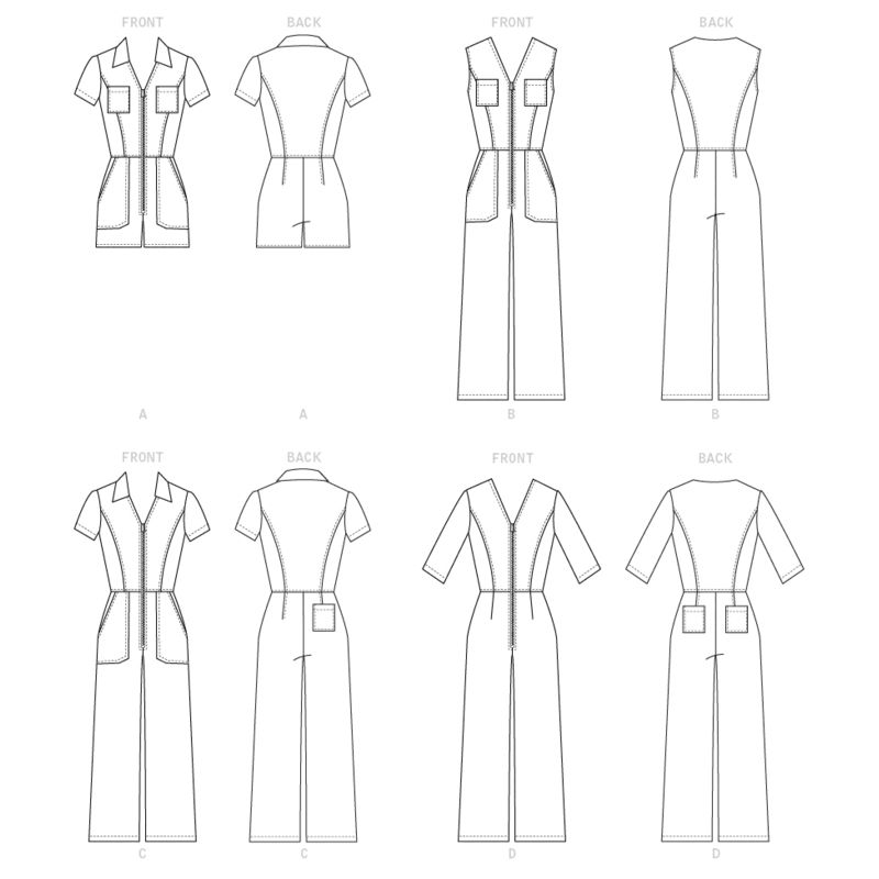 Patron McCall's 7908.A5 - Combinaisons