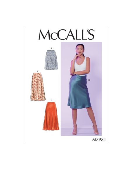 Patron McCall's 7931.A5 - Jupes