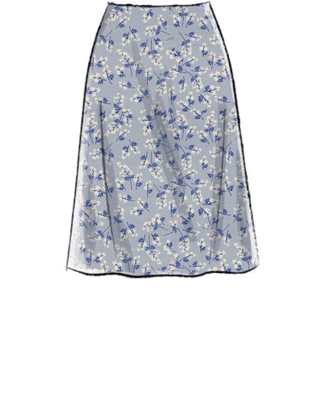 Patron McCall's 7931.A5 - Jupes