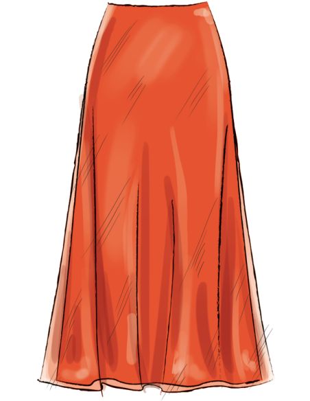 Patron McCall's 7931.A5 - Jupes