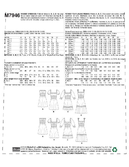 Patron McCall's 7946.AX5 - Robes