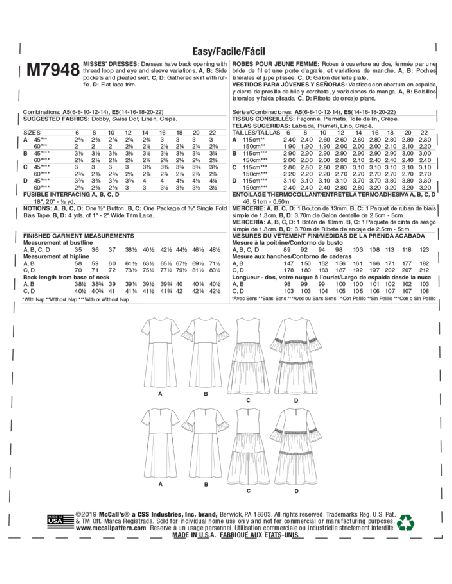 Patron McCall's 7948.A5 - Robes