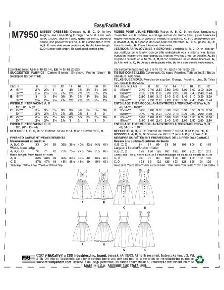 Patron McCall's 7950.A5 - Robes