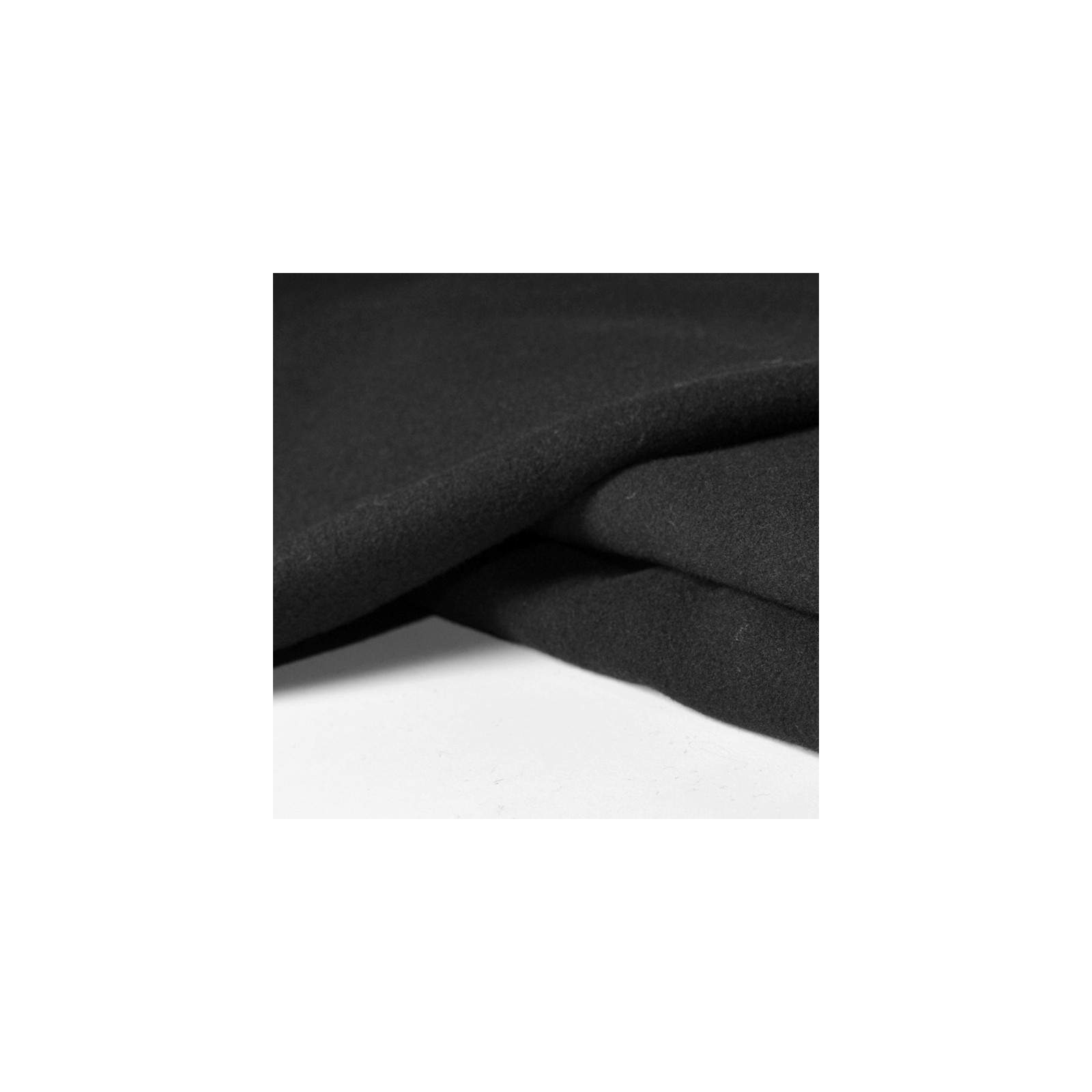 Tissu Velours de Laine noir