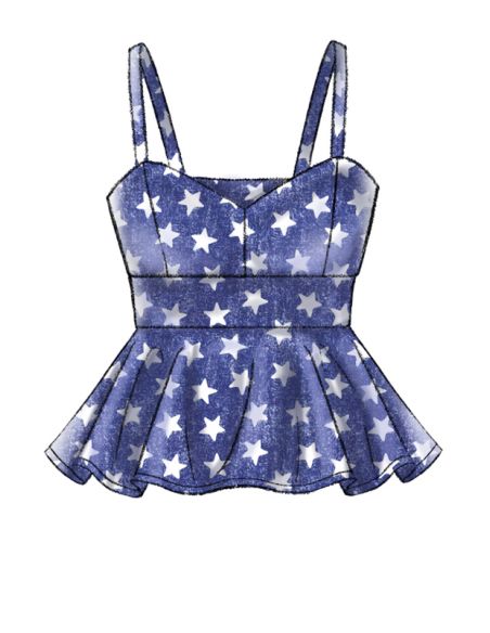 Patron McCall's 7958.A - Hauts