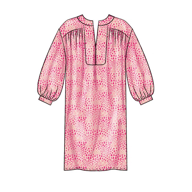 Patron McCall's 7959.A5 - Haut, tunique et robes